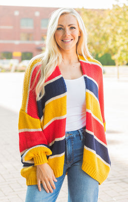 Mitzy Striped Cardigan featured image