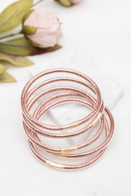 Glitter Jelly Bangle Bracelets featured image