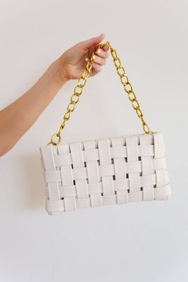 Forever Falling Handbag in Cream featured image